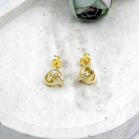 Rope earrings Gold