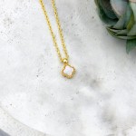 Royal Flower Necklace  Small Gold