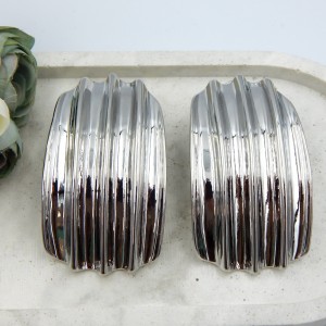 Σκουλαρίκια Καρφωτά Ασημί