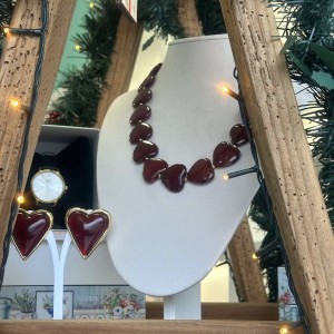 Σετ Δώρου Full Of Dark Red Hearts