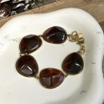 Σετ Δώρου Brown Stone Details Σετ Δώρου Brown Stone Details