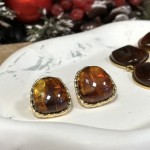 Σετ Δώρου Brown Stone Details Σετ Δώρου Brown Stone Details