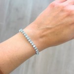 Glam Silver Bracelet