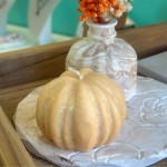 Candle Pumpkin Orange