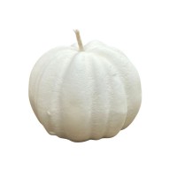 Candle Pumpkin White