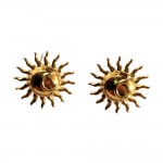 It's All About Sun Gold Earrings