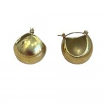 Ball Gold Earrings