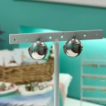 Ball Silver Earrings