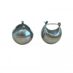 Ball Silver Earrings