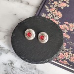 Vintage  Silver Red