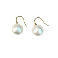 Pearls Earrings Gold