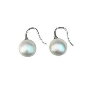 Pearls Earrings Silver