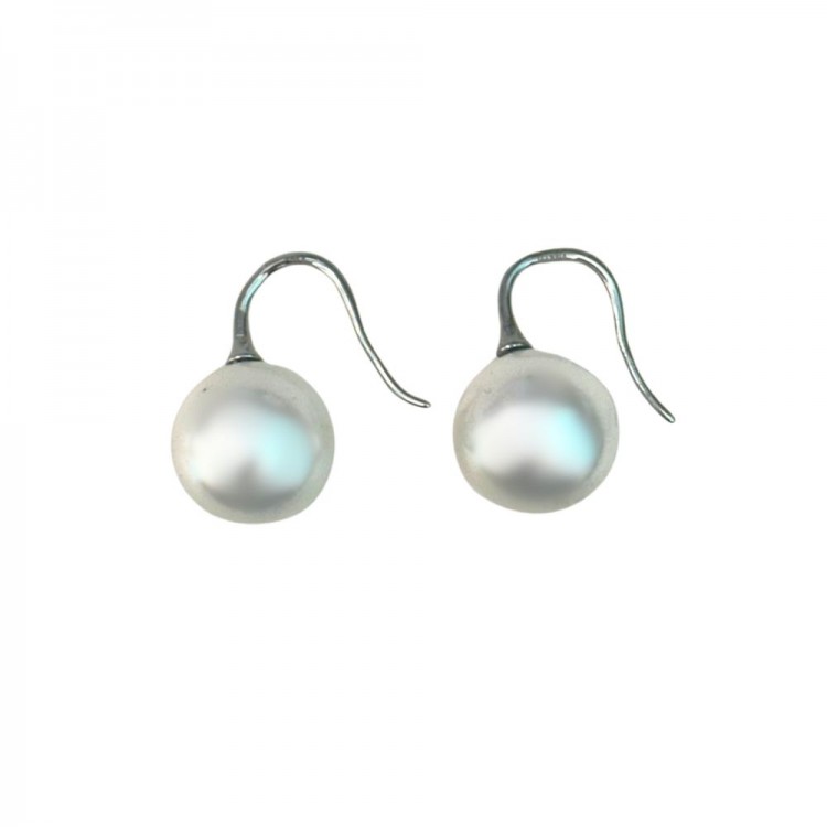 Pearls Earrings Silver