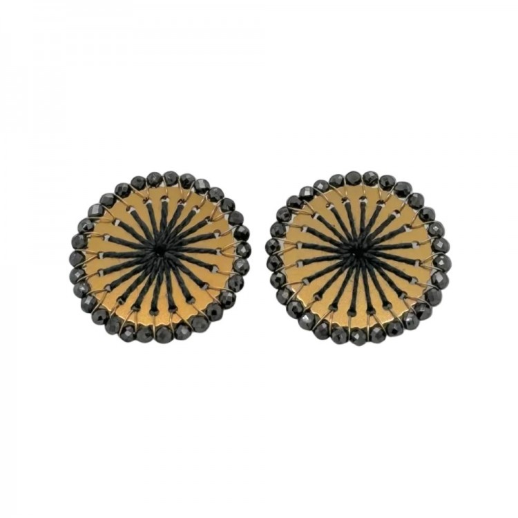Rozetta Ear Gold Grey