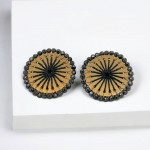Rozetta Ear Gold Grey