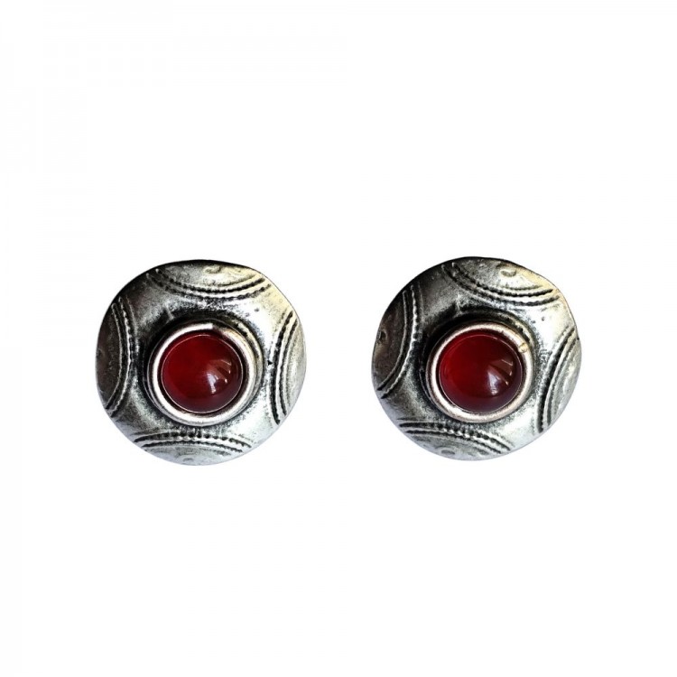 Vintage  Silver Red