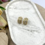 Strass Earrings Gold