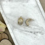 Strass Earrings Gold