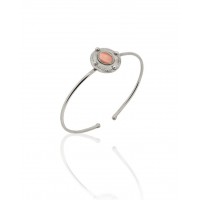 Mademoiselle Bracelet Silver Pink