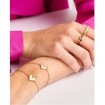 Heart Bracelet White
