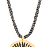Fungo Necklace Grey Gold