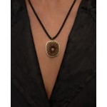 Fungo Necklace Grey Silver