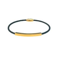 Shiny Gold Men Bracelet