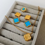 Κολιέ Royal Flower Χρυσό