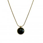 Full Moon Black Necklace