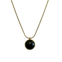 Full Moon Black Necklace