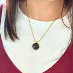 Full Moon Purple Necklace