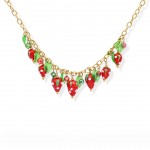Strawberries Necklace