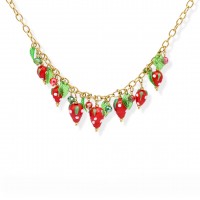 Strawberries Necklace