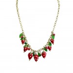 Strawberries Necklace