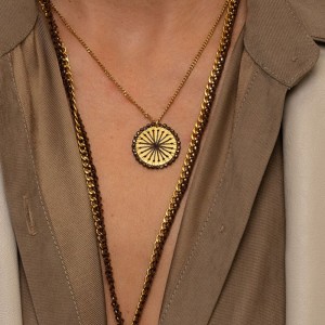 Rozetta Neck Chocolat