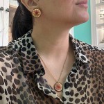 Rozetta Neck Chaki