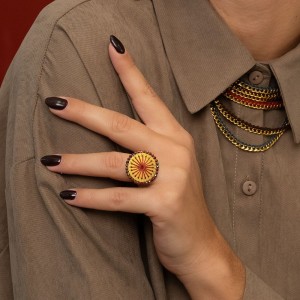 Rozetta Ring Red Dust