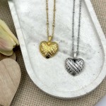 Heart Chain Silver