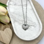 Heart Chain Silver