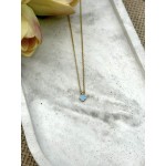 VanCleef Necklace Light Blue
