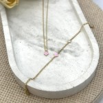VanCleef Necklace Pink