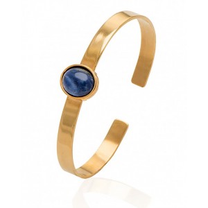 Βραχιόλι Midstone Λάπις Λάζουλι Χρυσό