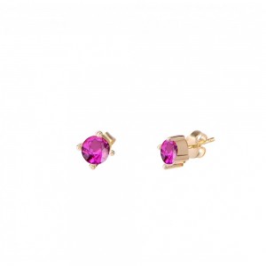 Ruby Zirgon Earring
