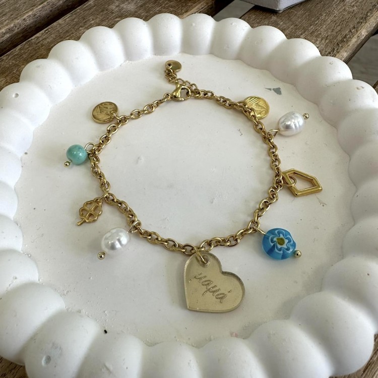 Mama Love Beads Bracelet