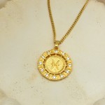 Κολιέ Zodiac Zirconia Ιχθείς